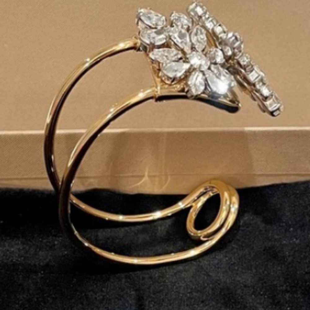 BURBERRY Crystal Cuff Bracelet - Picture 3 of 9